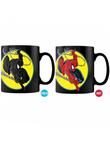 Marvel Spider Man Iconic Issue Heat Change Mug