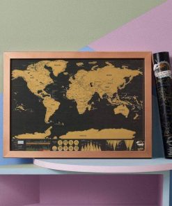 Scratch Map Deluxe Travel Edition