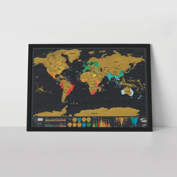 Scratch Map Deluxe Travel Edition - Image 3