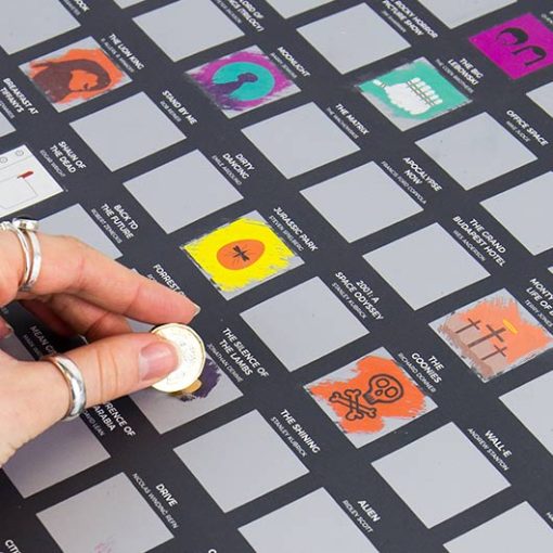 100 Movies Scratch Off Poster - Image 6