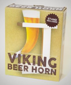Viking Beer Horn Glass