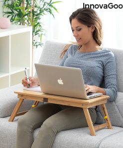 LAPWOOD - BAMBOO FOLDING SIDE TABLE