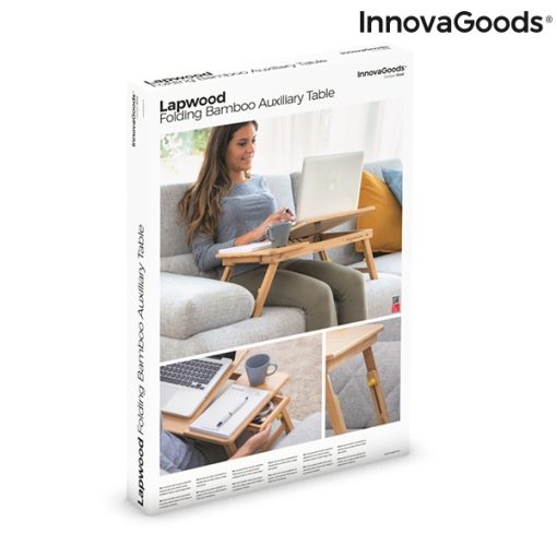 LAPWOOD - BAMBOO FOLDING SIDE TABLE - Image 3