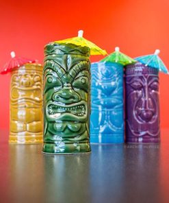 Alternative view of TIKI MUGS - set of 4