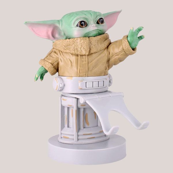 Star Wars The Mandalorian Grogu R.E.S.T. 8” Cable Guy - Collectable Figure Device Holder - Image 5