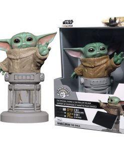 Alternative view of Star Wars The Mandalorian Grogu R.E.S.T. 8” Cable Guy - Collectable Figure Device Holder