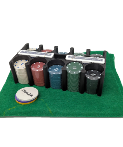 Alternative view of POKER SET 200 chips