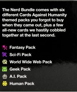 Alternative view of Cards Against Humanity - Nerd Bundle