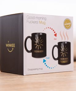 GOOD MORNING F#CKERS HEAT CHANGE MUG