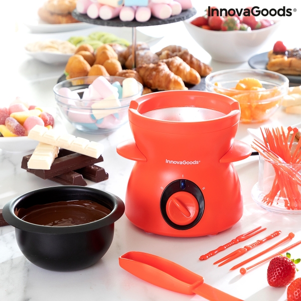 CHOCOLATE FONDUE WITH ACCESSORIES