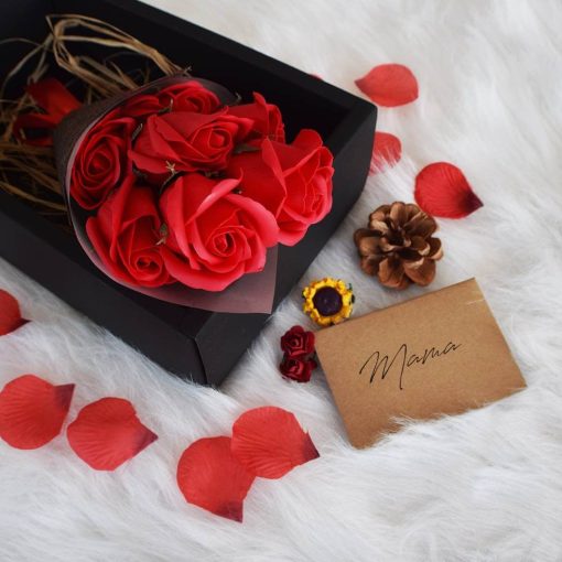 SOAP RED ROSE BLACK BOX - Image 4