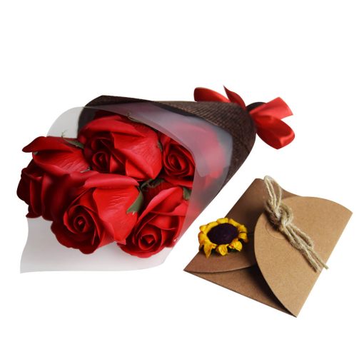 SOAP RED ROSE BLACK BOX - Image 2