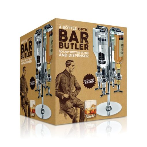 Four Bottle Bar Optic Drinks Dispenser - Image 2