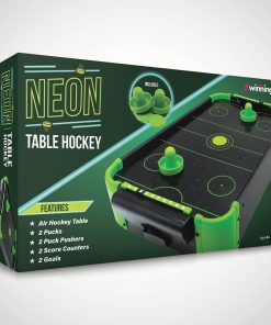 Neon Air Hockey
