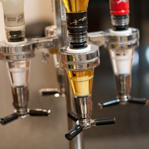 Four Bottle Bar Optic Drinks Dispenser - Image 3