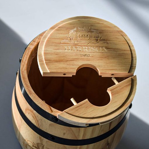 WOODEN BARREL DISPENSER 3L - Image 4