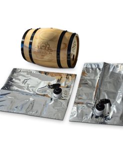 Alternative view of WOODEN BARREL DISPENSER 3L