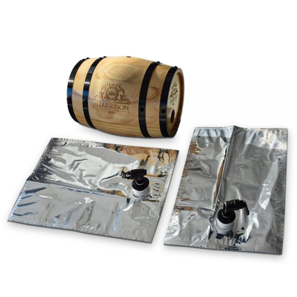 WOODEN BARREL DISPENSER 3L - Image 2