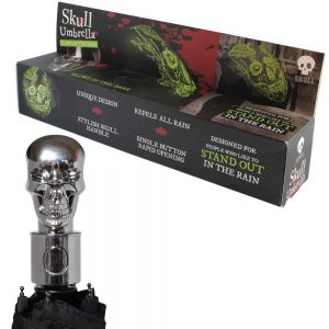 Skull Umbrella Glow In The Dark