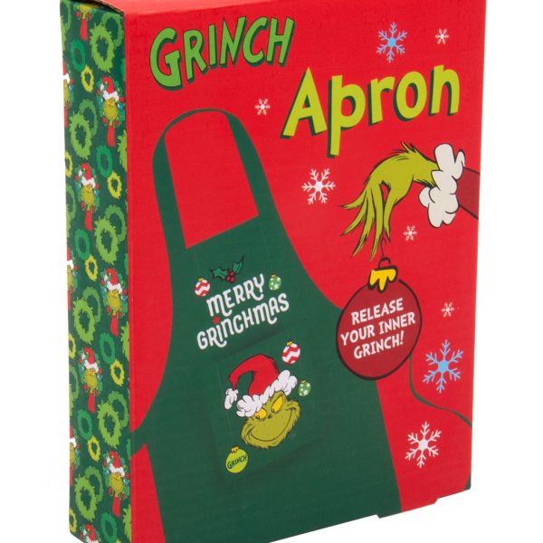 The Grinch Christmas Apron - Image 2