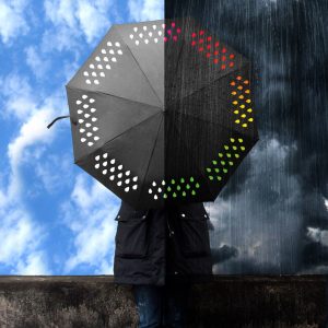Colour Change Umbrella