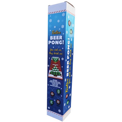 Festive Portable Beer Pong Game - Image 3