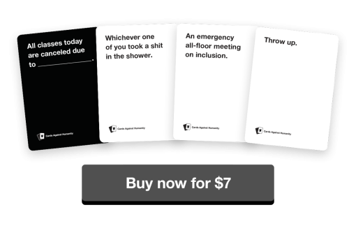 CARDS AGAINST HUMANITY - COLLEGE PACK - Image 2