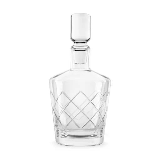 On The Rock Glass Etched Decanter Set - Image 4