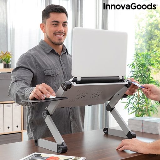 ADJUSTABLE MULTI-POSITION LAPTOP TABLE