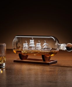 Ship in a bottle Decanter