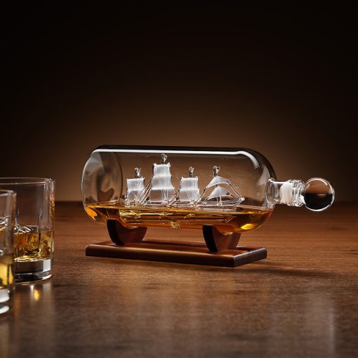 Ship in a bottle Decanter