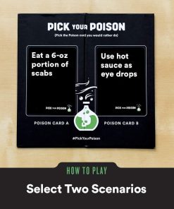 Alternative view of Pick Your Poison Card Game: The “What Would You Rather Do?” Game for All Ages - Family Edition
