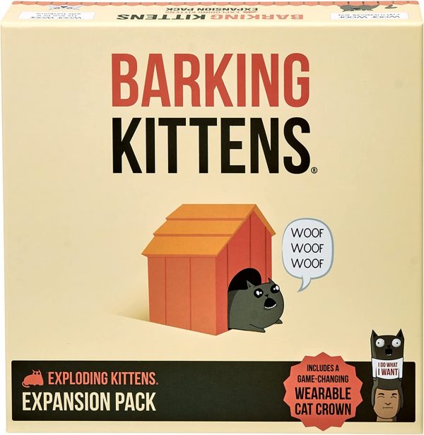 BARKING KITTENS:  the third expansion of Exploding Kittens