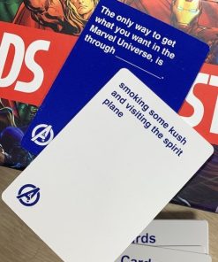 Alternative view of Cards against Marvel