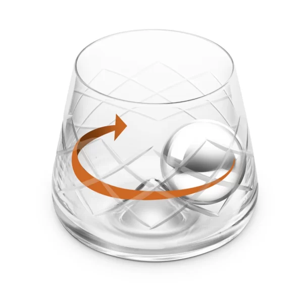 Final Touch Crystal Whisky Decanter Set 15 piece - Image 2