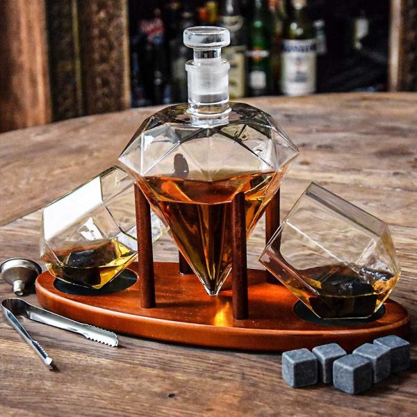 DELUXE - DIAMOND DECANTER SET - Image 5