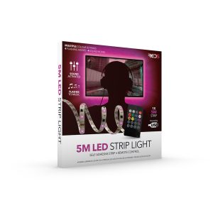 5M LED Strip Light with Sound Control