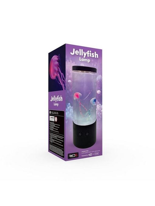 Round Mini Jellyfish Lamp - USB Powered - Image 3