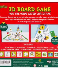Alternative view of The Grinch 3D Family Christmas Board Game