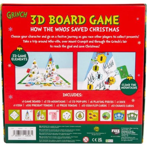The Grinch 3D Family Christmas Board Game - Image 2