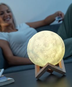 RECHARGEABLE LED MOON LAMP