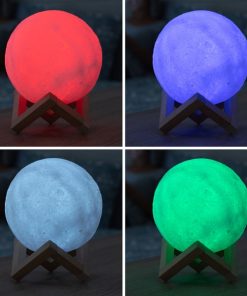 Alternative view of RECHARGEABLE LED MOON LAMP