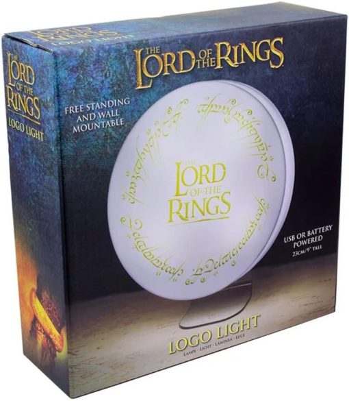 Lord of the rings logo light