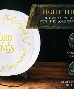 Alternative view of Lord of the rings logo light