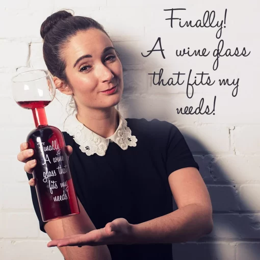 Finally, A Wine Glass That Fits My Needs - Wine Bottle Glass - Image 5