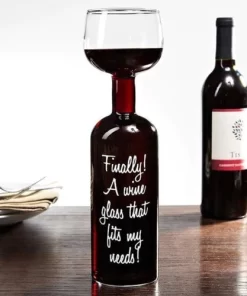 Finally, A Wine Glass That Fits My Needs - Wine Bottle Glass