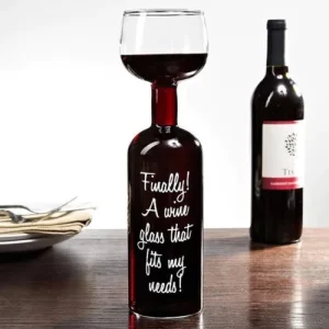 Finally, A Wine Glass That Fits My Needs - Wine Bottle Glass