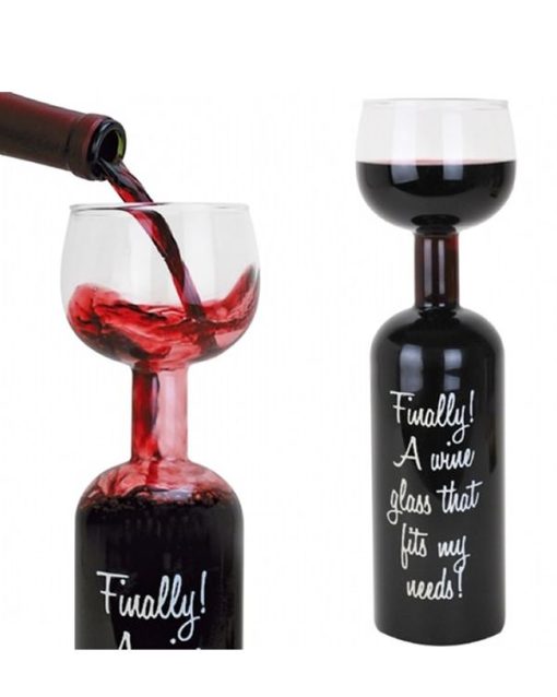 Finally, A Wine Glass That Fits My Needs - Wine Bottle Glass - Image 3