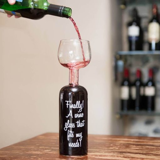 Finally, A Wine Glass That Fits My Needs - Wine Bottle Glass - Image 4