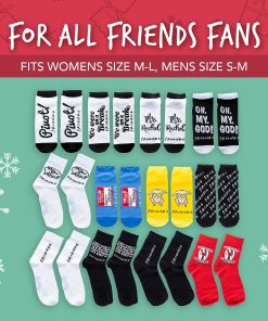 Alternative view of FRIENDS sock advent calendar